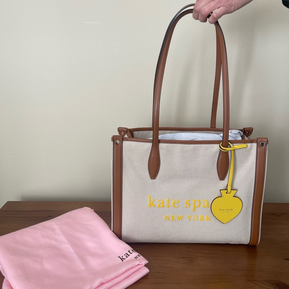 Gently used Kate Spade Market Canvas Tote - Picture 10 of 11